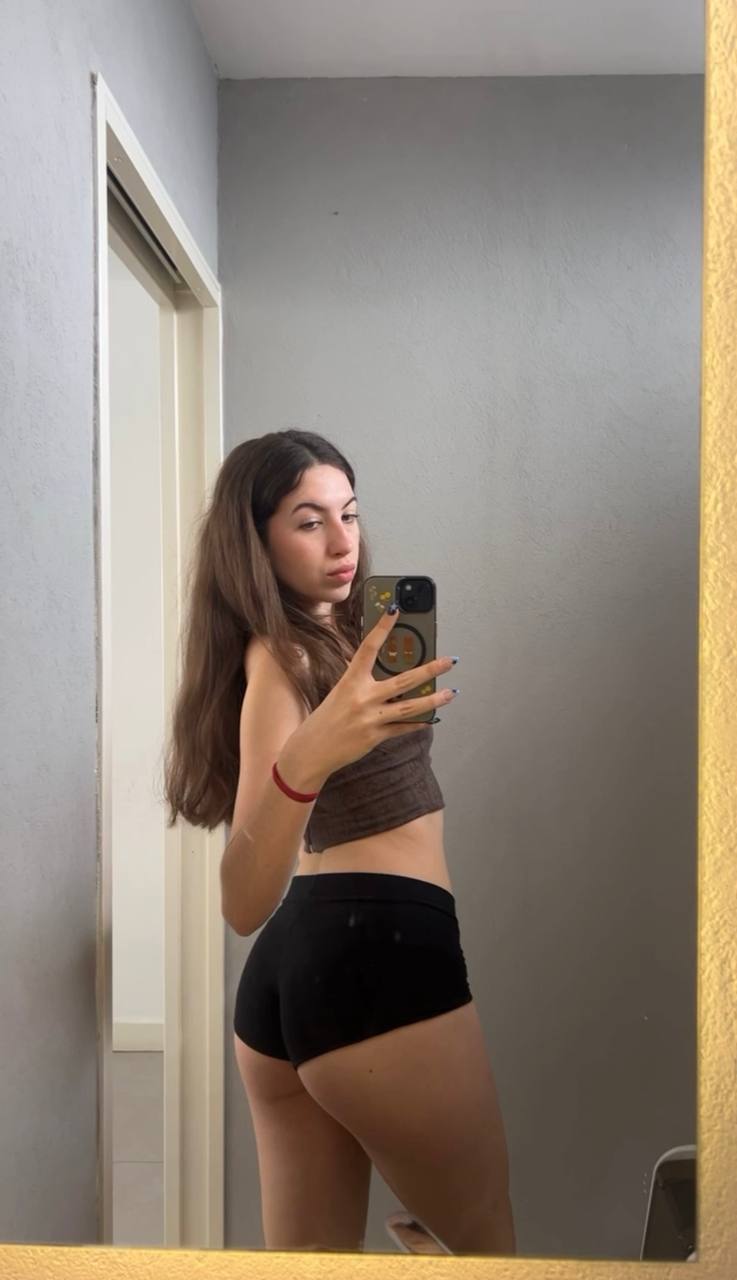 Amber in her underwear in Lviv