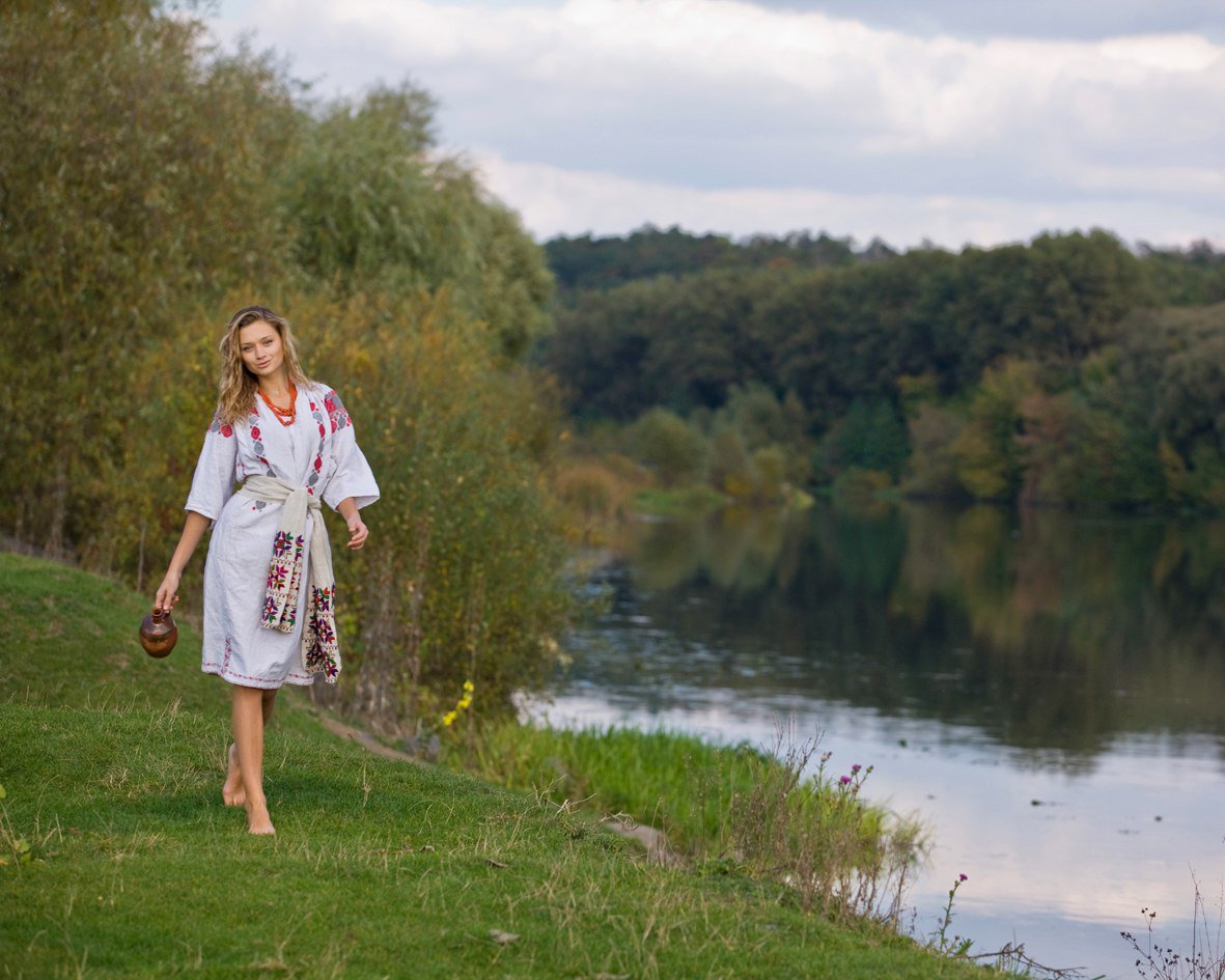 Nude girl Slavic women in Lviv